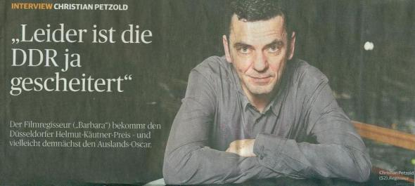 Christian Petzold am 26.11.2012 in der RP