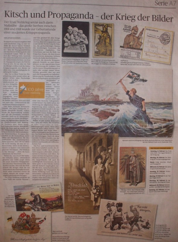 Kitsch und Propaganda - der Krieg der Bilder RP vom 11.2.2014