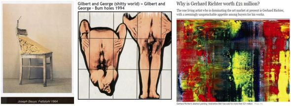 Moderne Kunst: Beuys, Gilbert & George, Gerhard Richter
