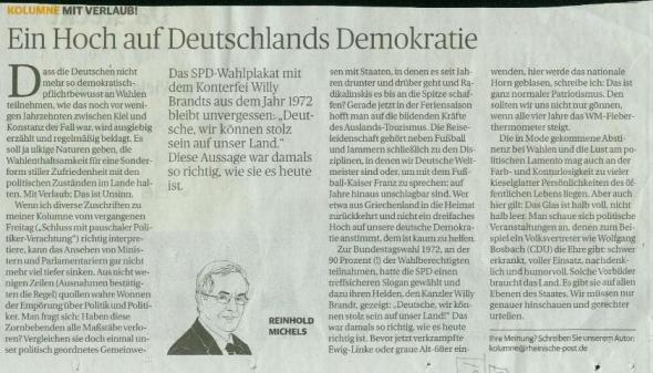 Lobgesang von Reinhold Michels