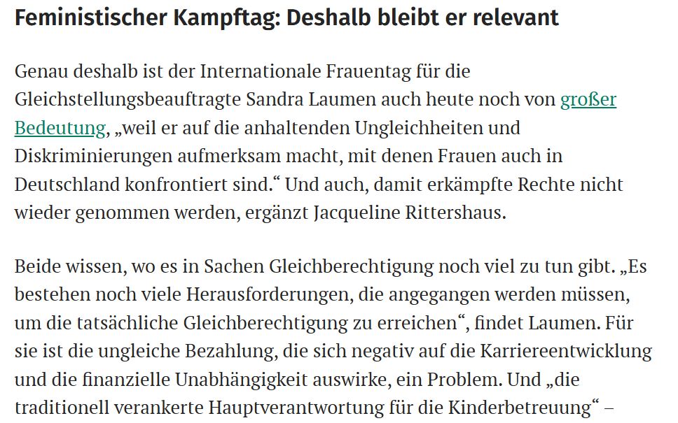 Feministischer Kampftag